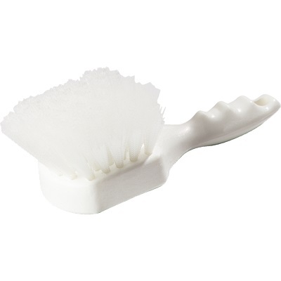 CS 40540 SHORT POT BRUSH 8" WHITE PLASTIC   12EA/CS